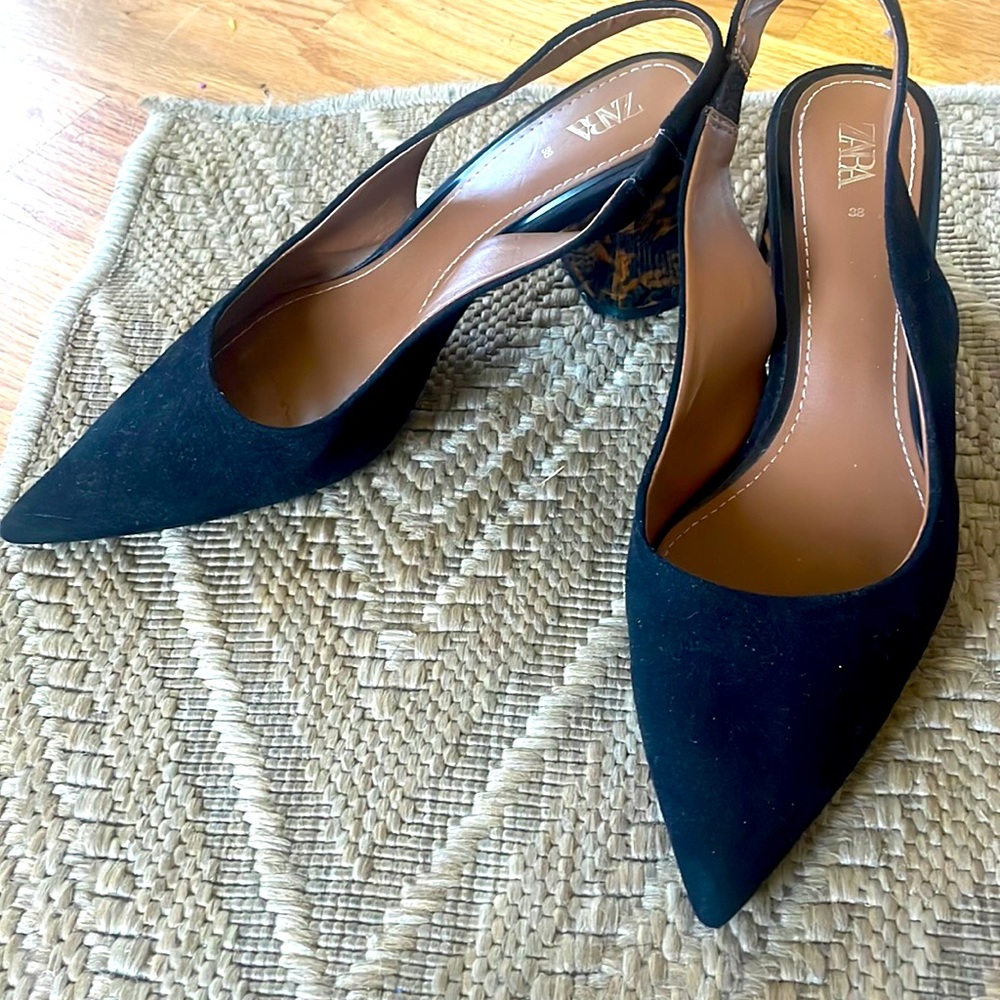 Zara slingback shoes